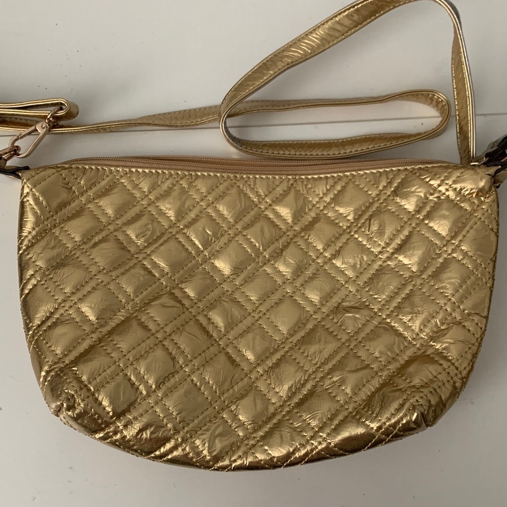 Vintage Melie Bianco Gold crossbody - Picture 2 of 10